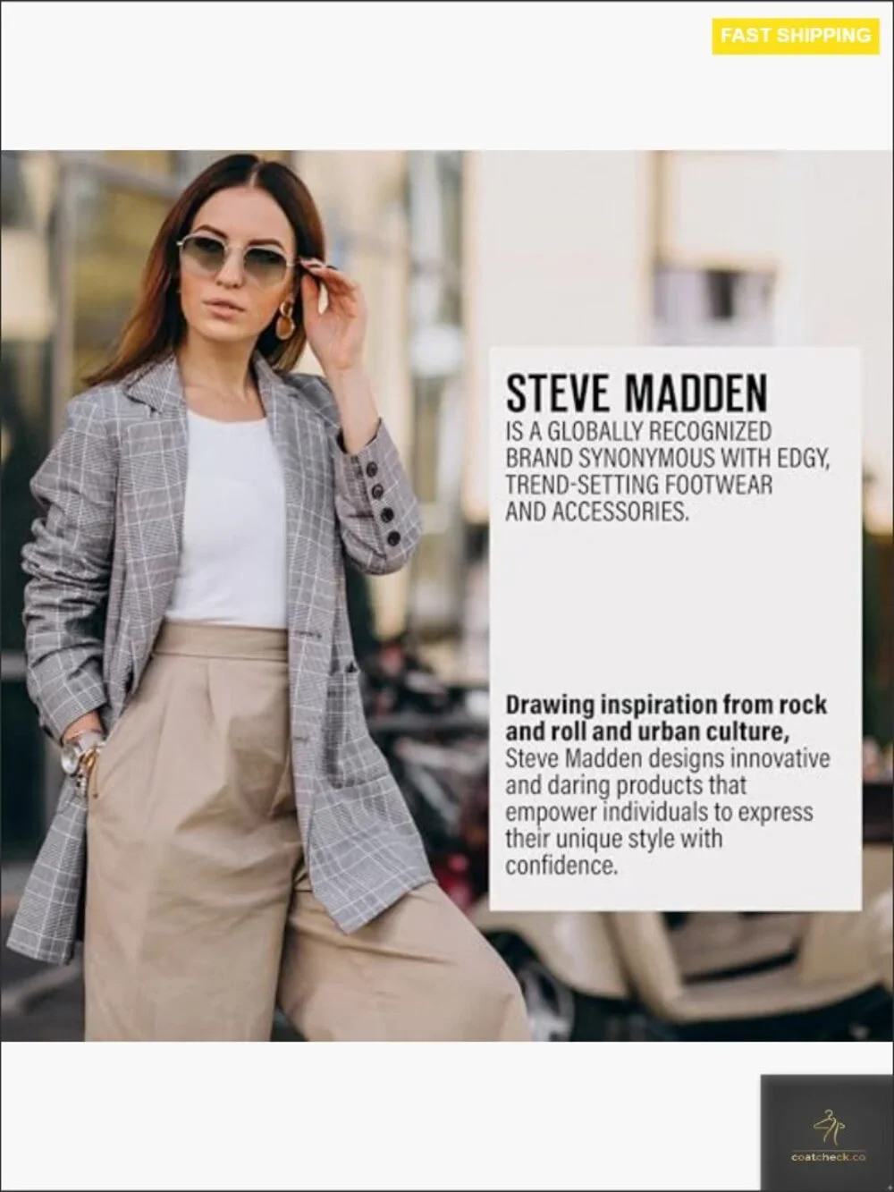 Double-Breasted Trench Coat Faux Wool Classic Elegant Winter Overcoat Fitted - Picture 7 of 7